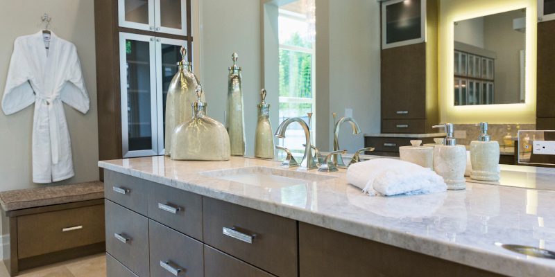 Quartz Bathroom Countertops in Louisburg, North Carolina